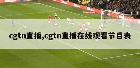 cgtn直播,cgtn直播在线观看节目表